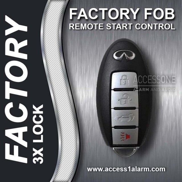 Infiniti QX70 Basic Factory Key Fob Remote Start
